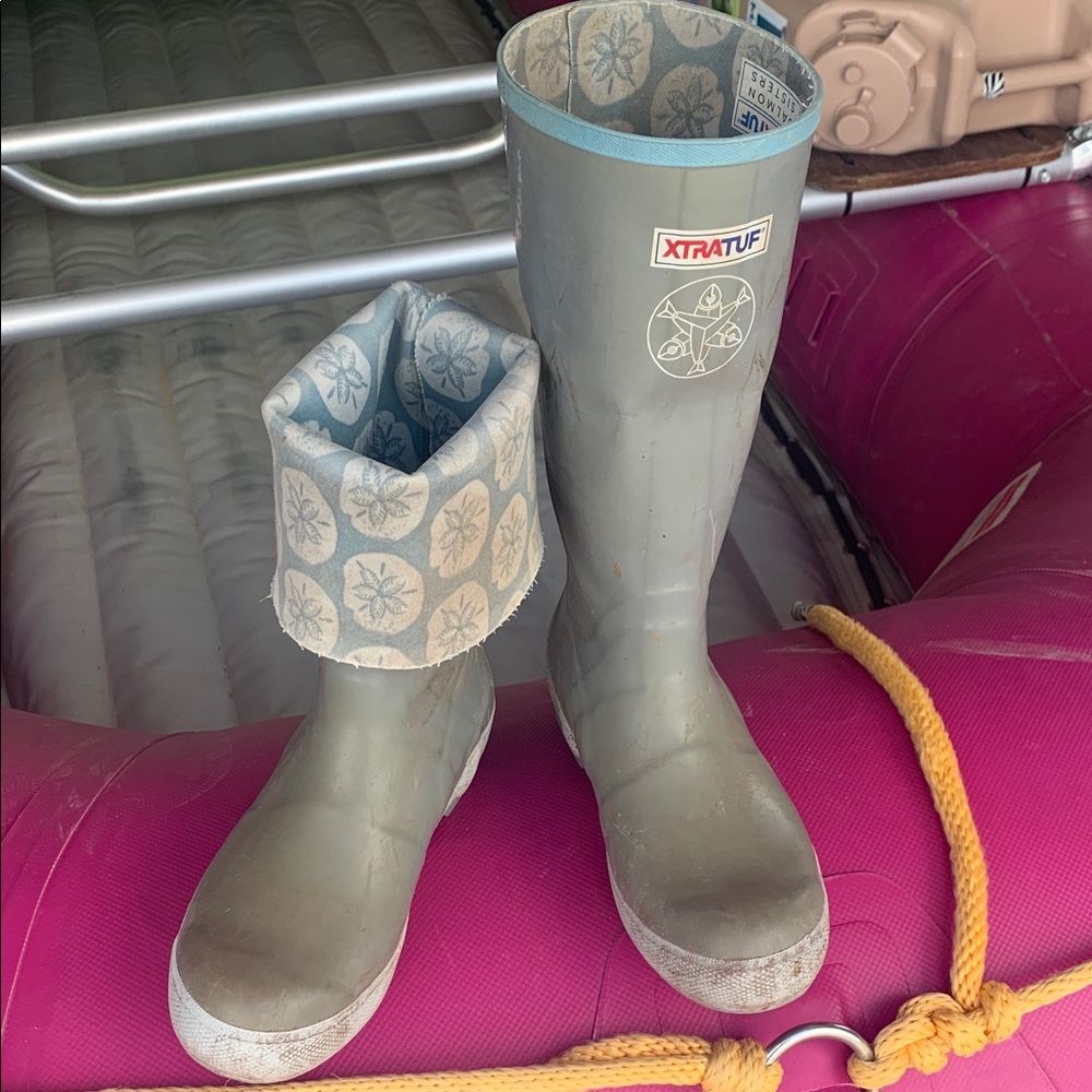 XTRATUF Gray Tall Boots